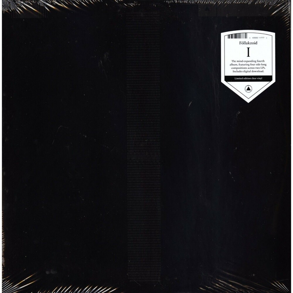 Föllakzoid NEW Limited Edition Clear Colored Double Vinyl Record Experimental